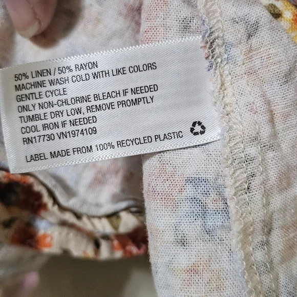 Wild Fable Multicolor Floral Dress Sz XL - Picture 6 of 6